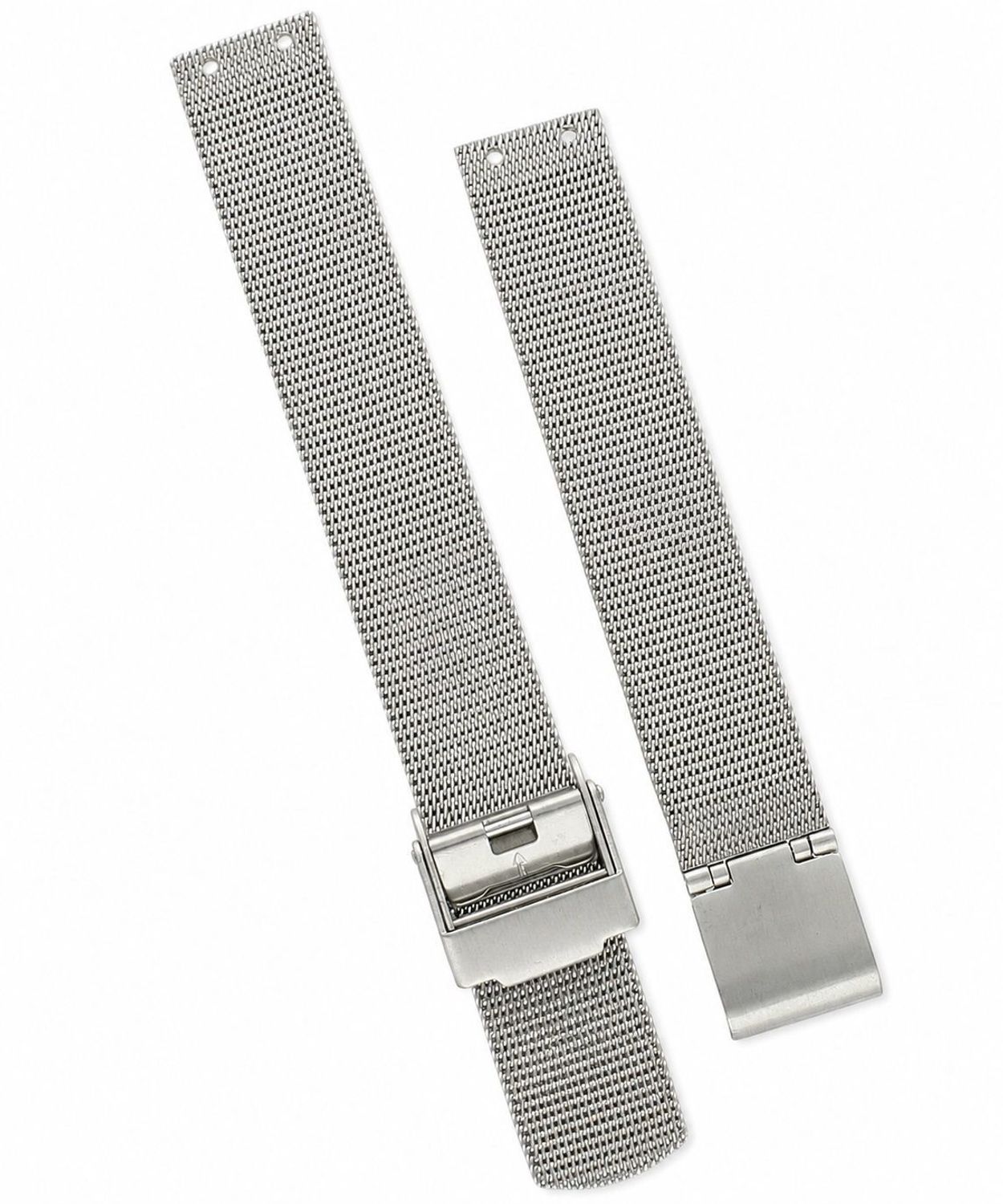 Srebrna bransoleta mesh do zegarka 14 mm – długość 18,5 cm.jpg